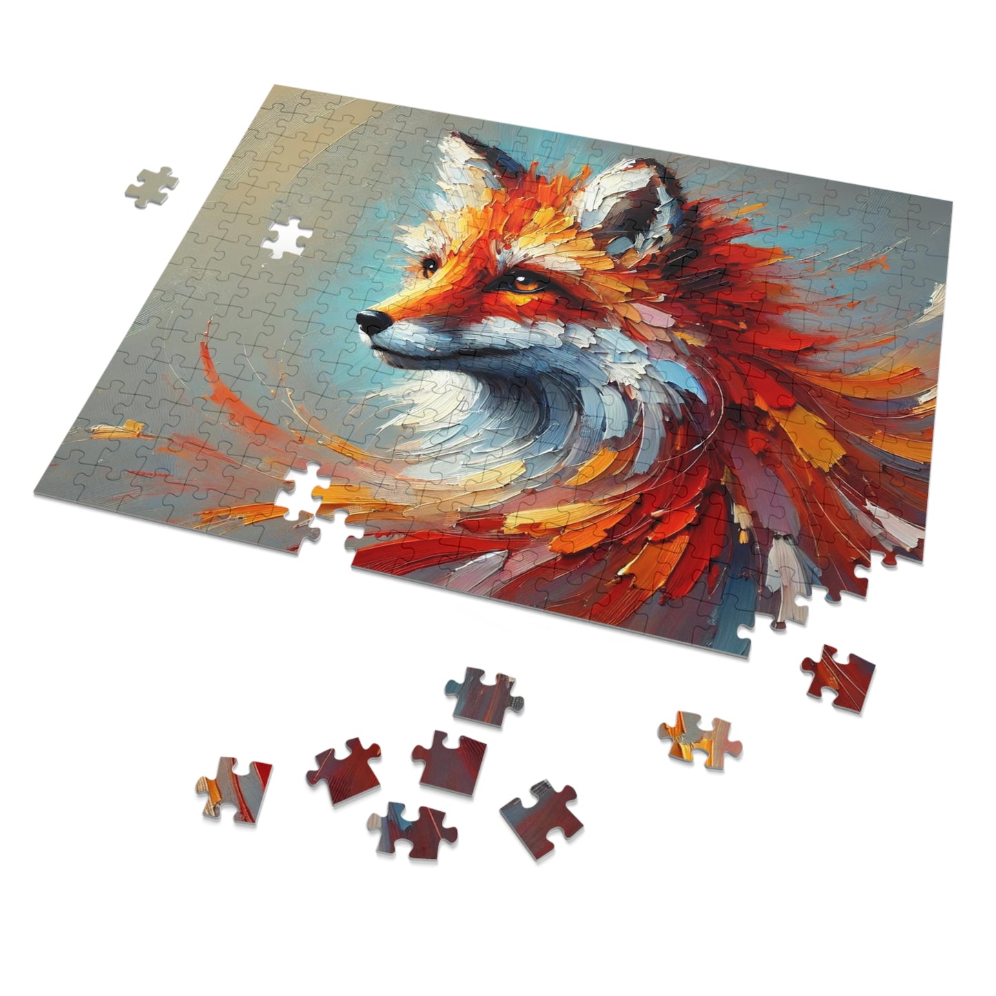 Crimson Serenity: The Fire Within the Fox