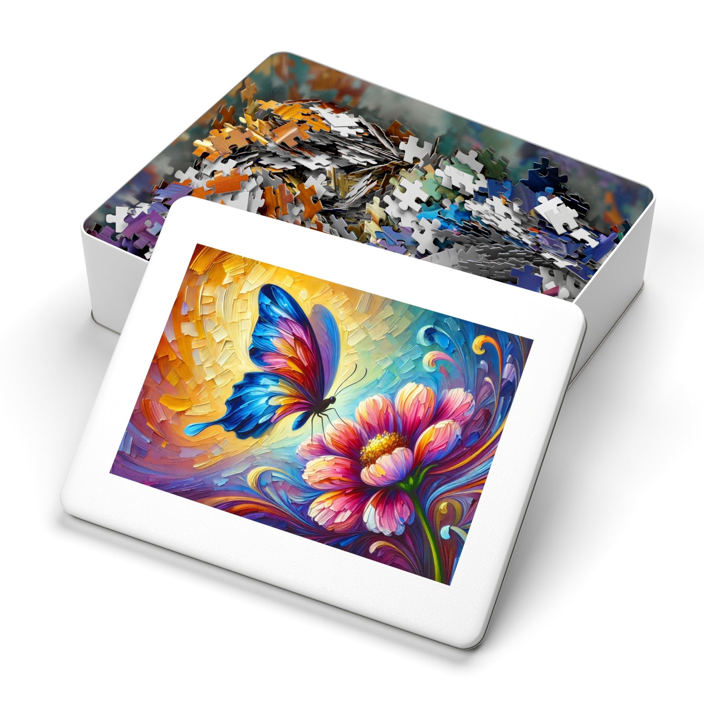 Wings of Radiance: A Symphony of Color in Motion