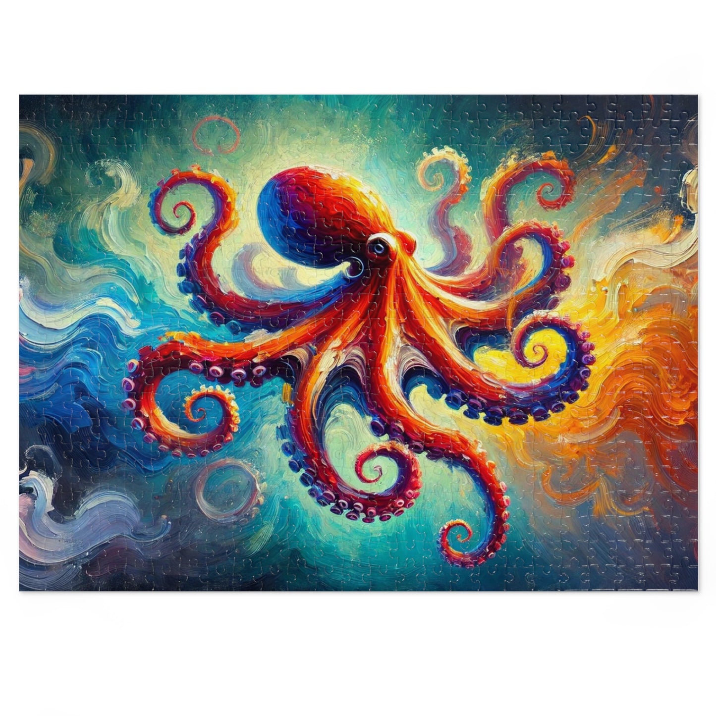 Chromatic Embrace: The Dance of the Deep