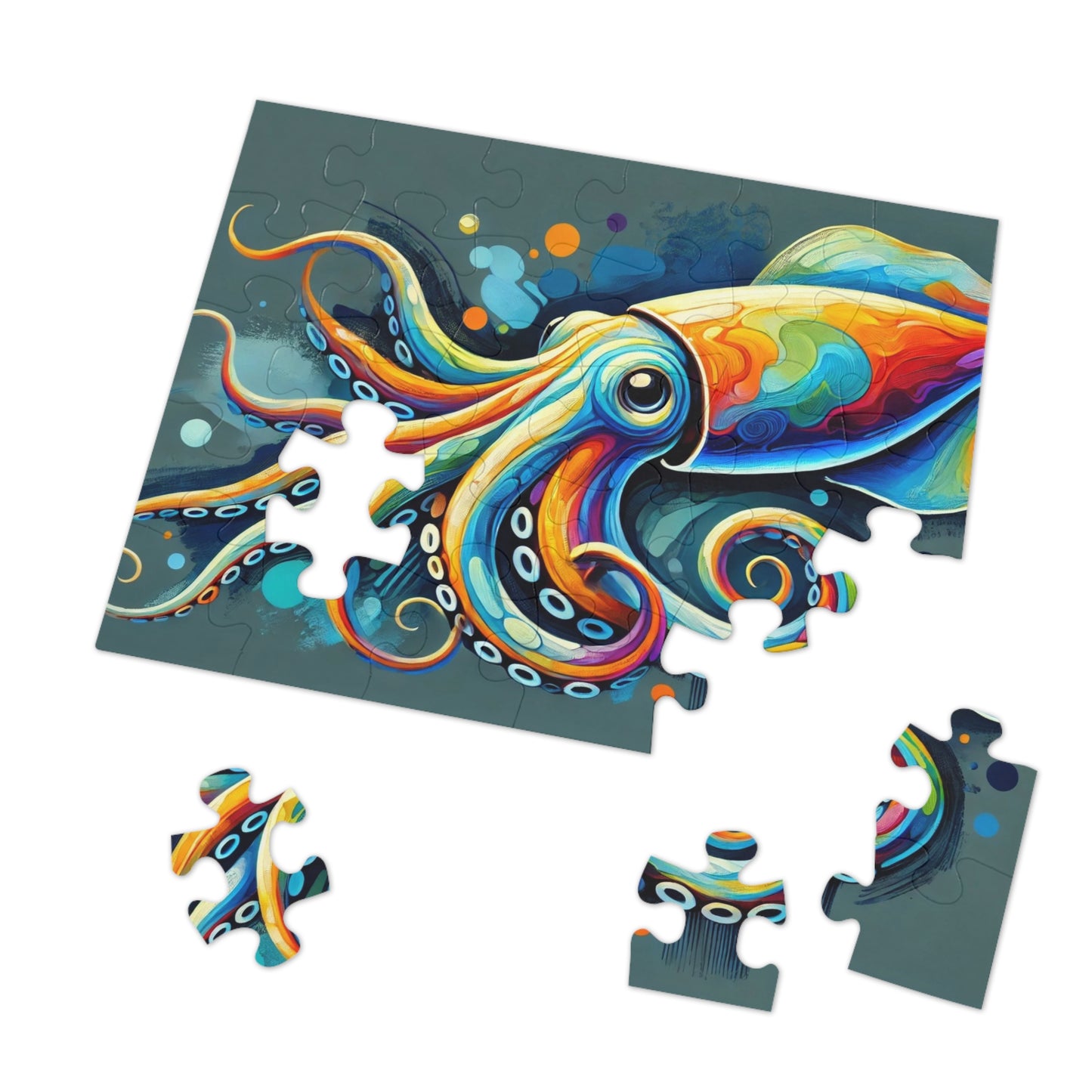 Dancing Squid: A Prismatic Ballet