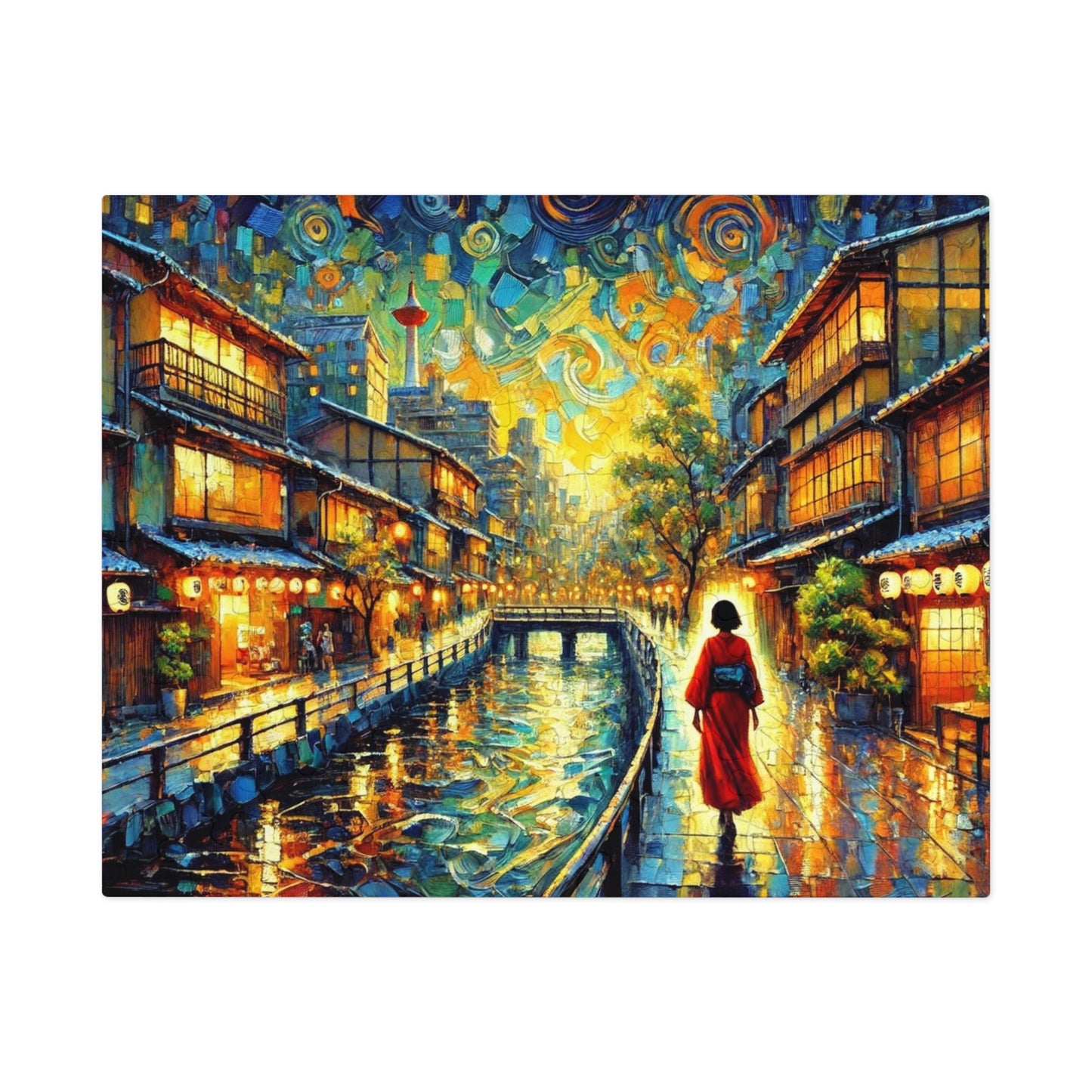 Starlit Dreams in Kyoto: A Night of Lanterns and Whimsy
