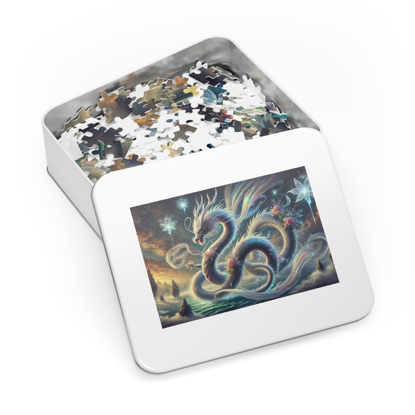 Ethereal Wyrm: Weaving Through the Nebulous Skies