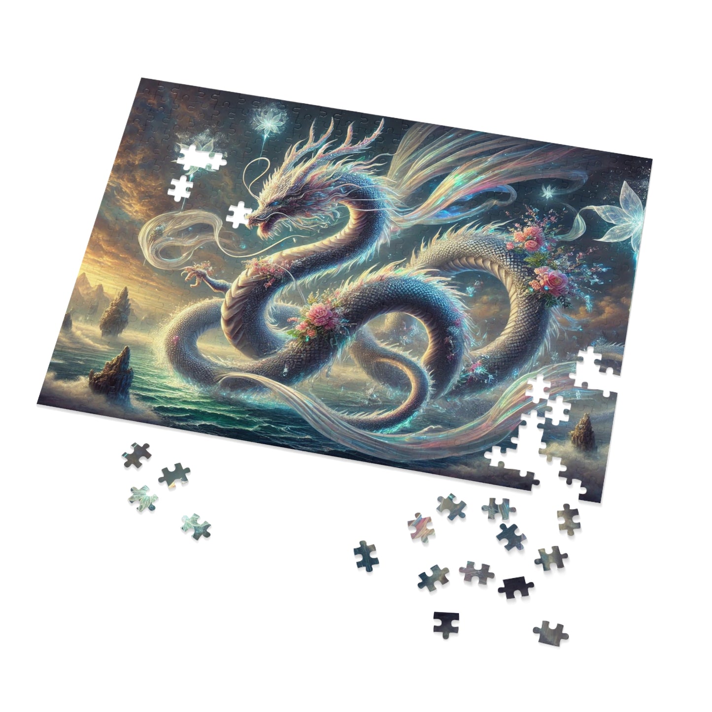 Ethereal Wyrm: Weaving Through the Nebulous Skies