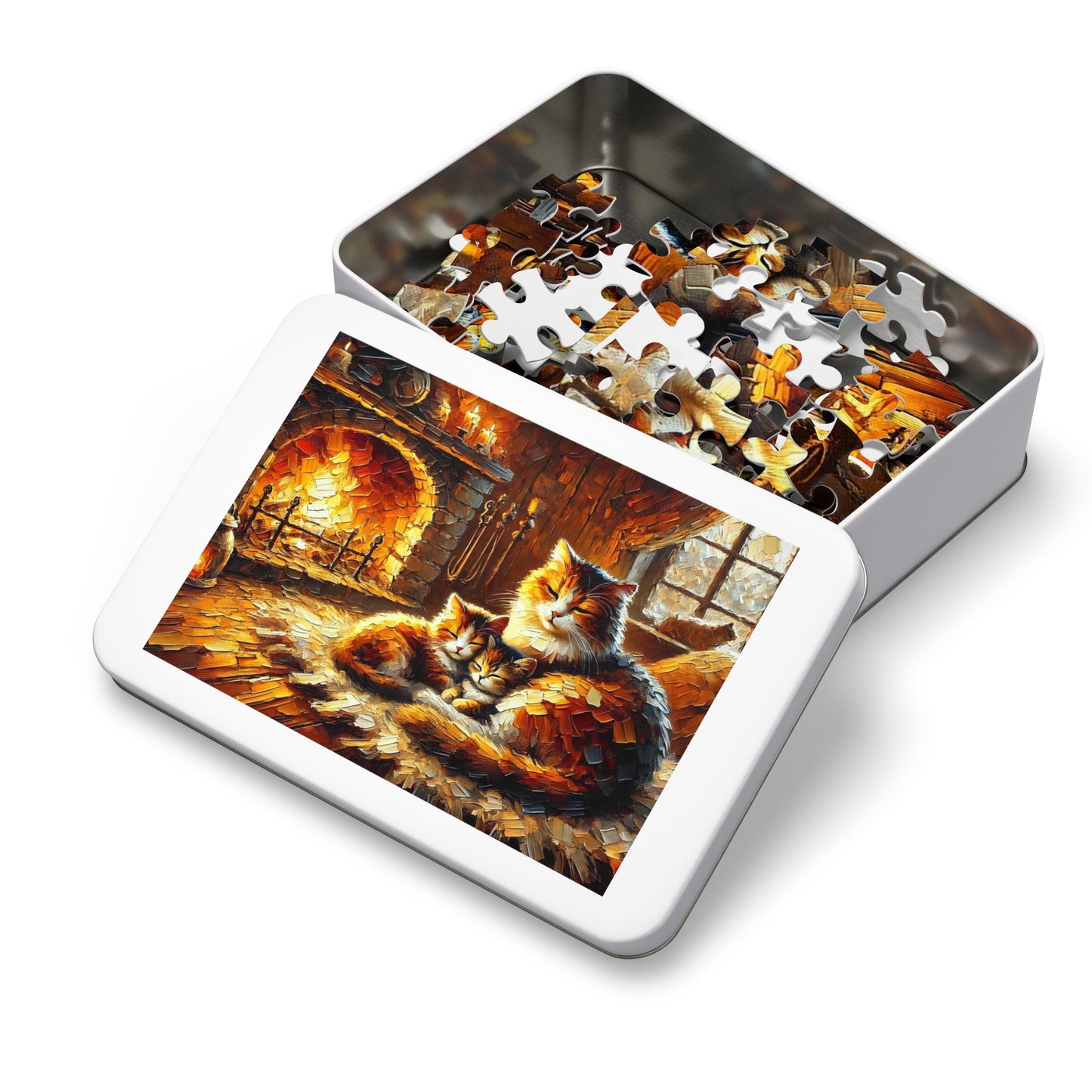 Fireside Whispers: A Mother’s Warmth
