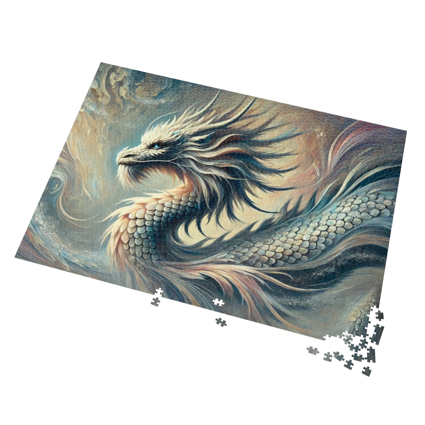 Whispering Scales: The Serene Power of the Celestial Dragon