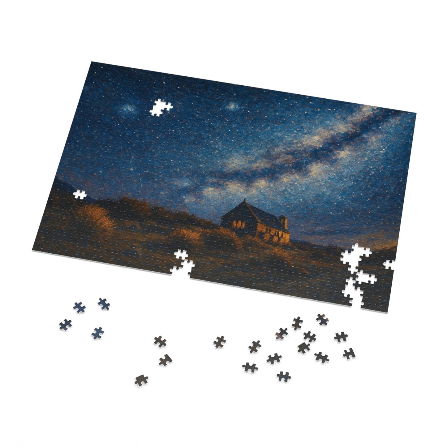 Celestial Silence: The Stars Over Lake Tekapo