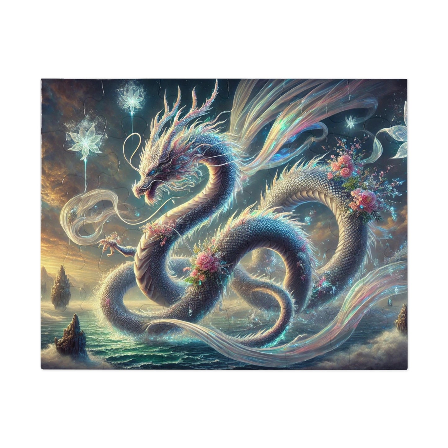 Ethereal Wyrm: Weaving Through the Nebulous Skies