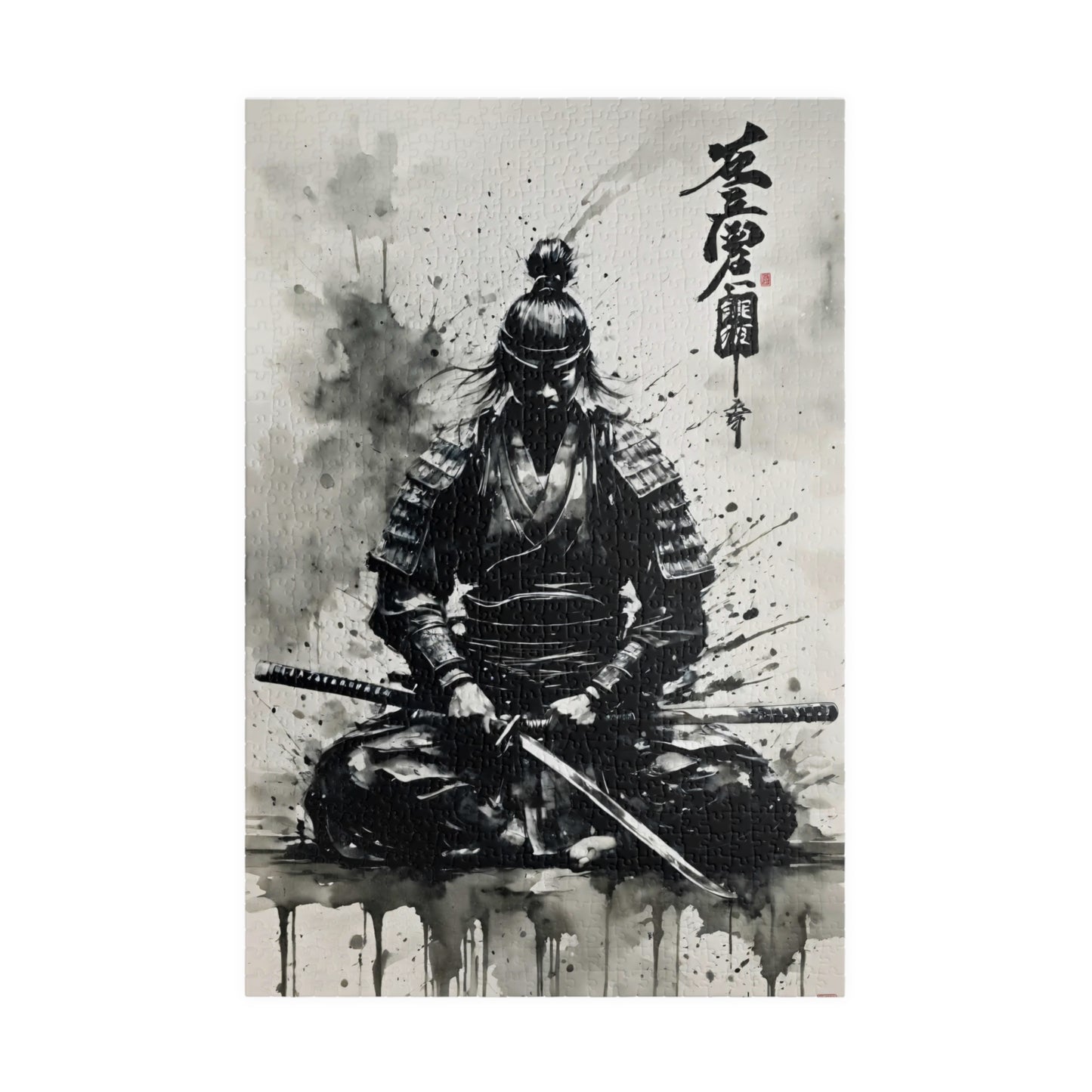 The Way of Silence: A Samurai’s Meditation in Ink