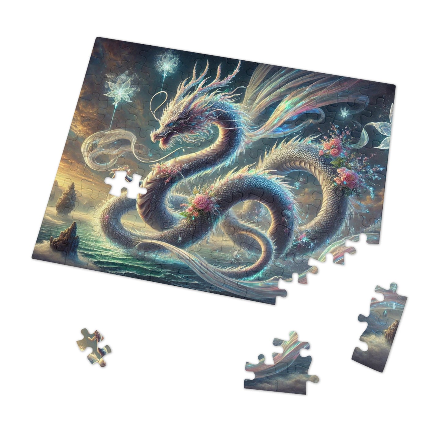 Ethereal Wyrm: Weaving Through the Nebulous Skies