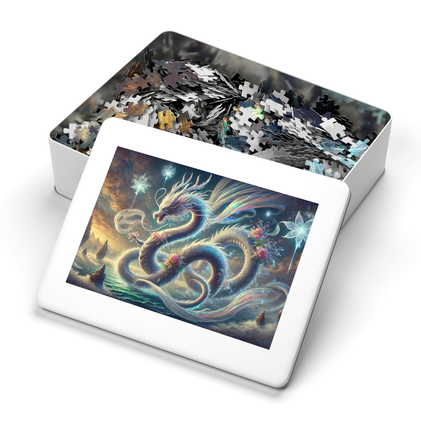 Ethereal Wyrm: Weaving Through the Nebulous Skies
