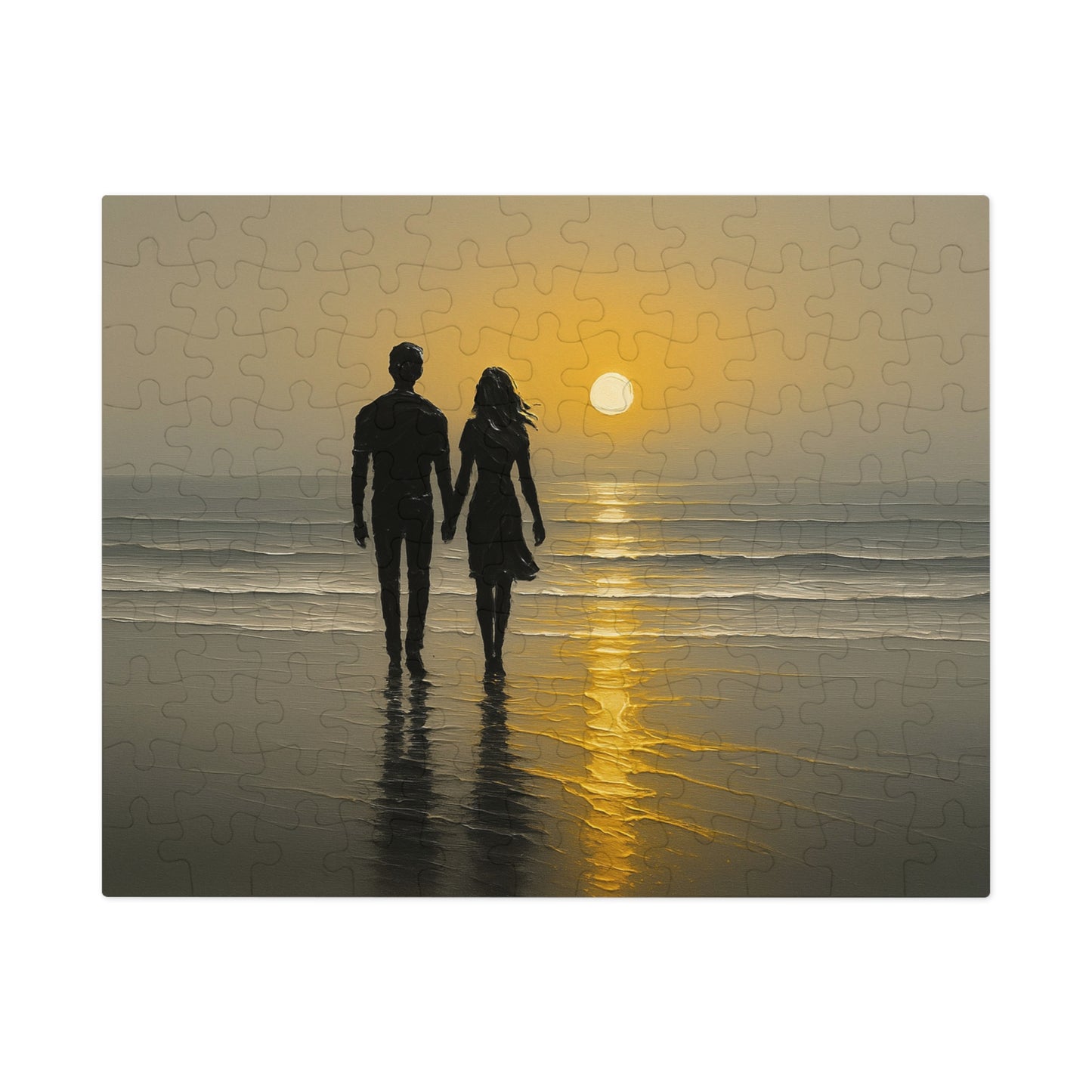 Sunset Walkers — Golden Path at Dusk