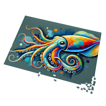 Dancing Squid: A Prismatic Ballet
