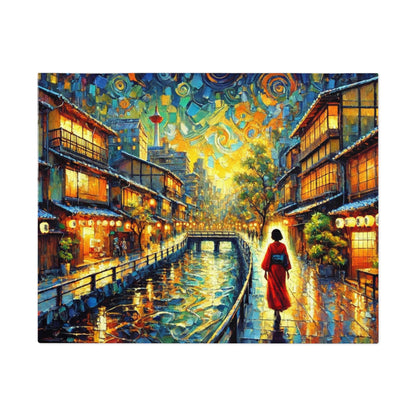 Starlit Dreams in Kyoto: A Night of Lanterns and Whimsy