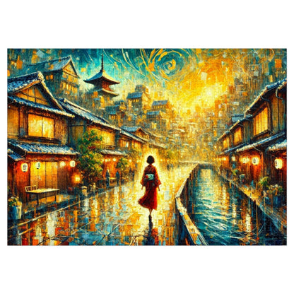 A Walk Through Kyoto’s Glowing Streets