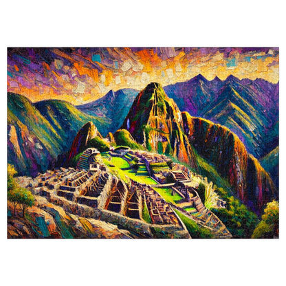 The Painted Heights of Machu Picchu