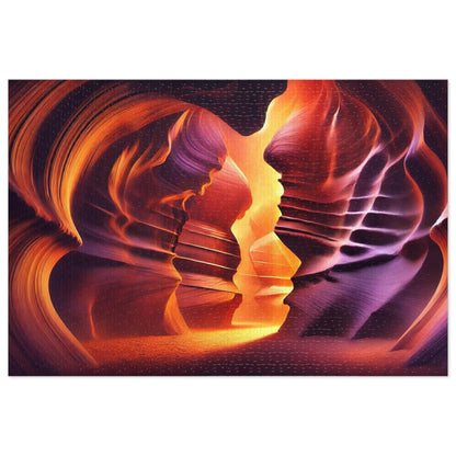 Whispers of Stone: Antelope Canyon in Abstract Light