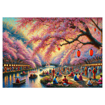 Riverside Sakura: A Japanese Hanami Festival