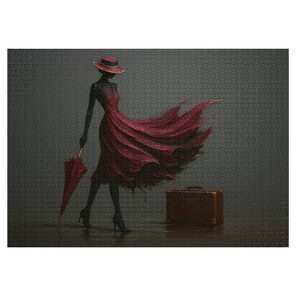 Plum Departure — Old Suitcase