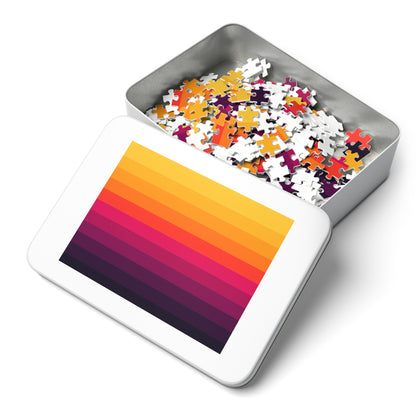 Ember–Orchid Sunset Stair