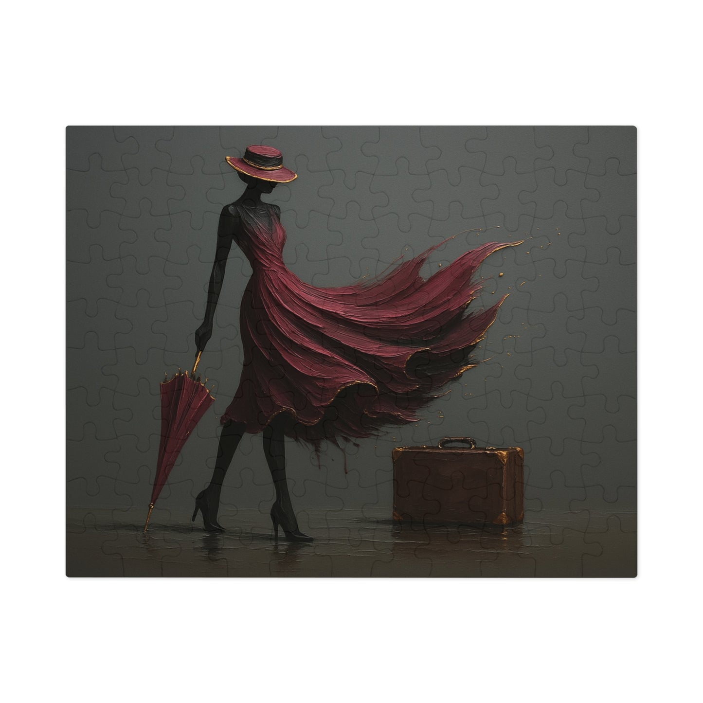 Plum Departure — Old Suitcase