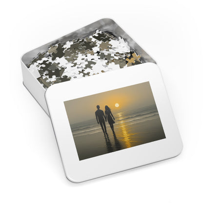 Sunset Walkers — Golden Path at Dusk