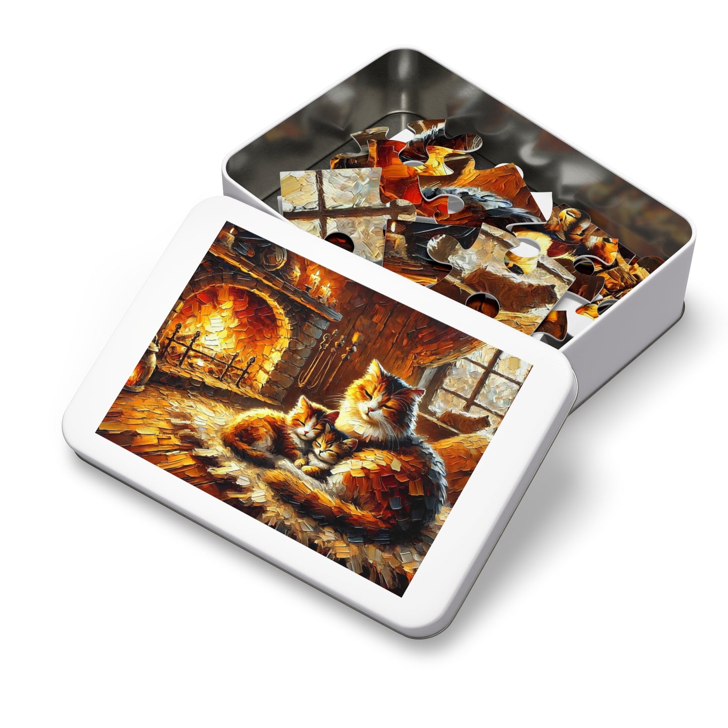 Fireside Whispers: A Mother’s Warmth