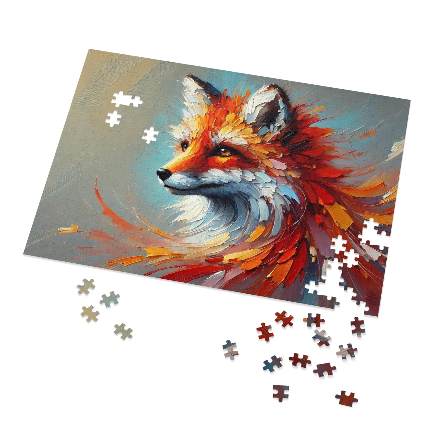 Crimson Serenity: The Fire Within the Fox