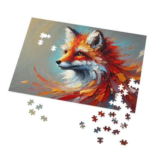 Crimson Serenity: The Fire Within the Fox