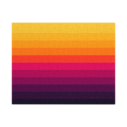 Ember–Orchid Sunset Stair