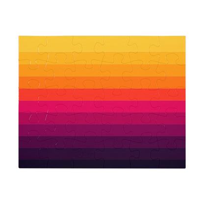 Ember–Orchid Sunset Stair