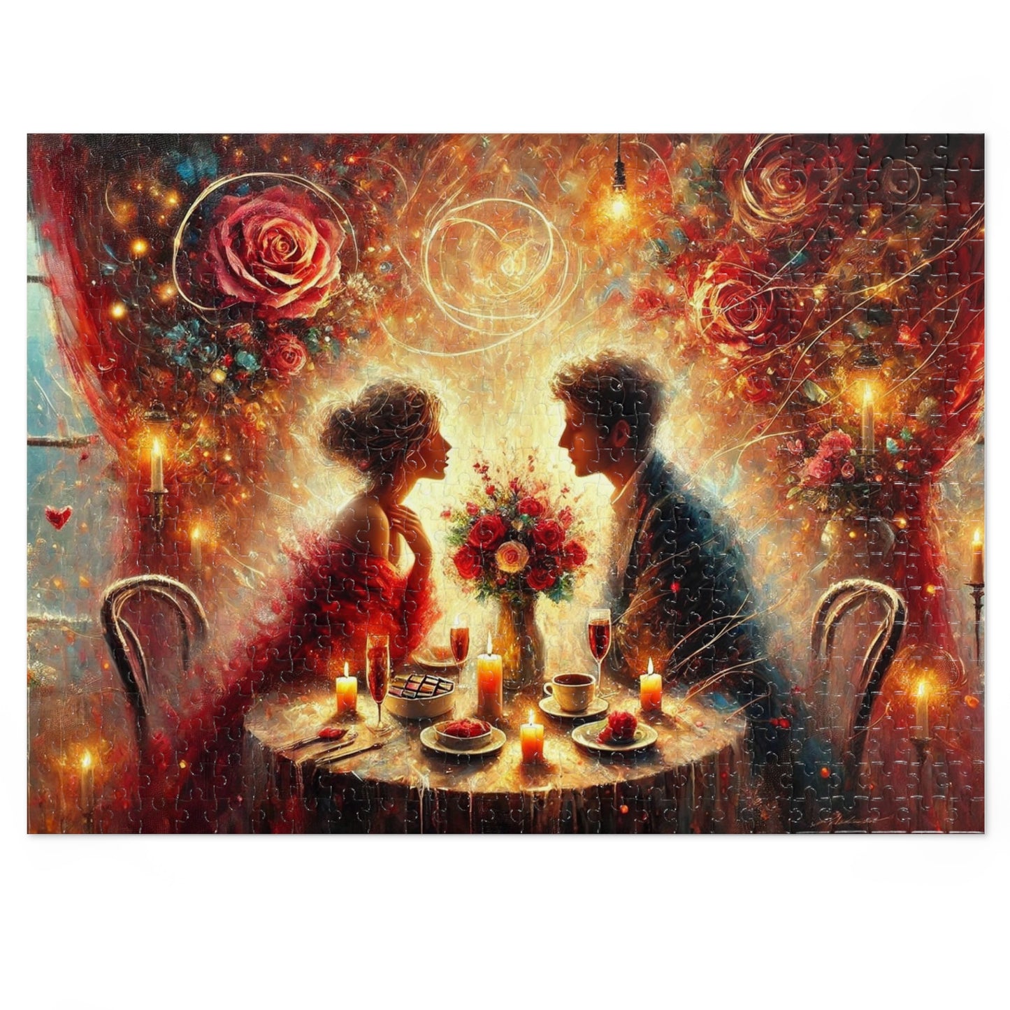 In the Glow of Love: A Valentines Moment