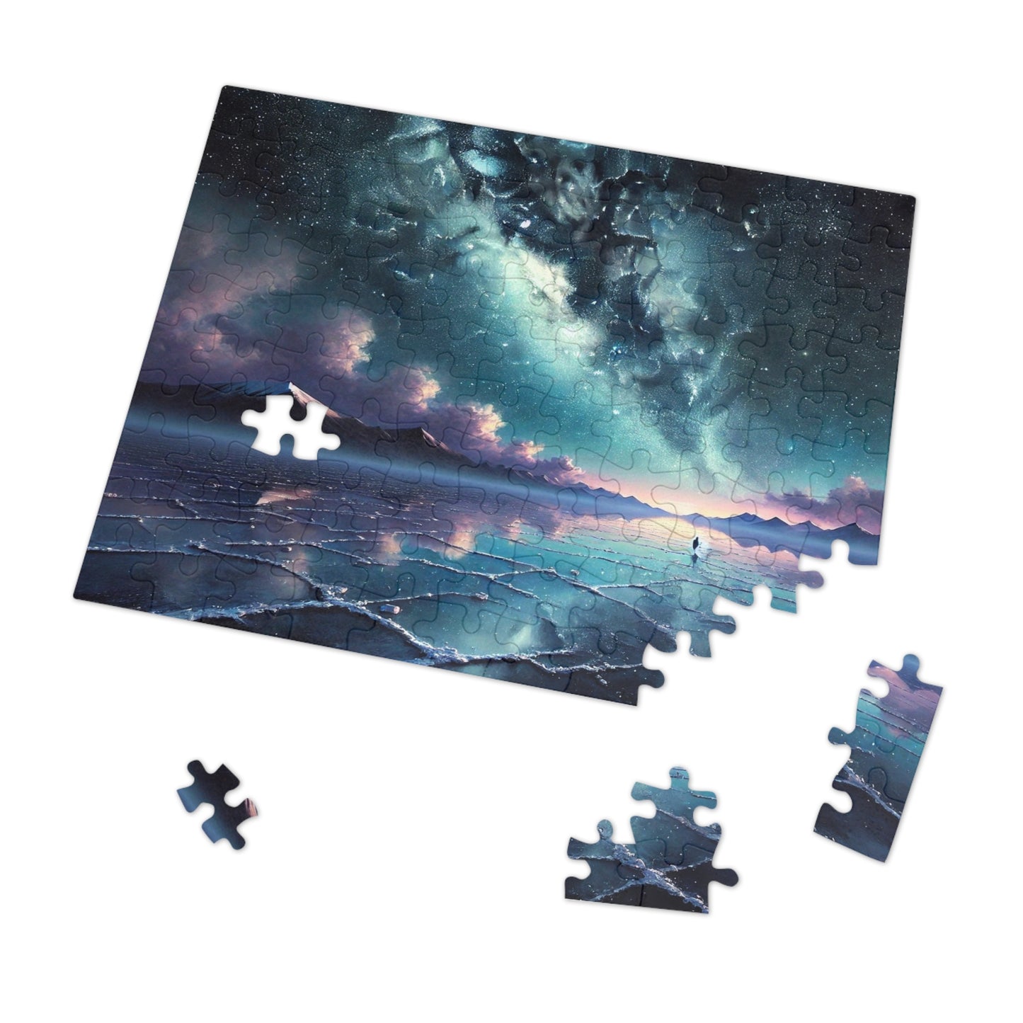 Reflections of the Cosmos: Uyuni at Night