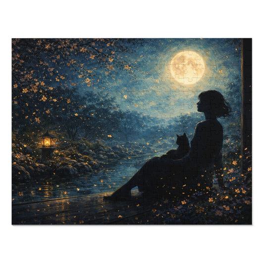 Moonlit Gekkou Kinsai-ga: Quiet Engawa