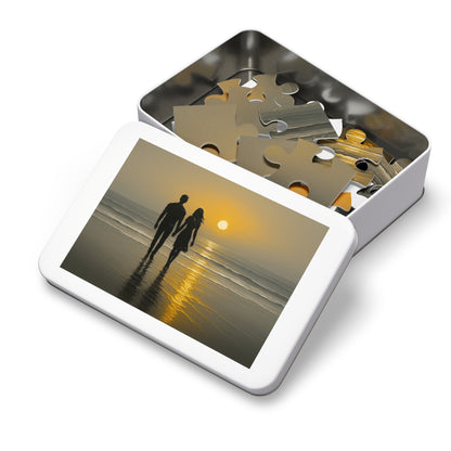 Sunset Walkers — Golden Path at Dusk