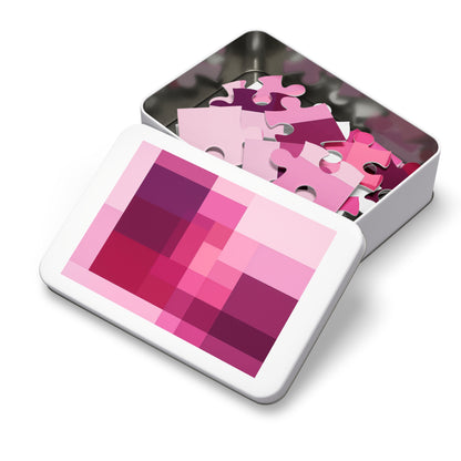 Orchid Wine Mosaic — Color-Block Glaze
