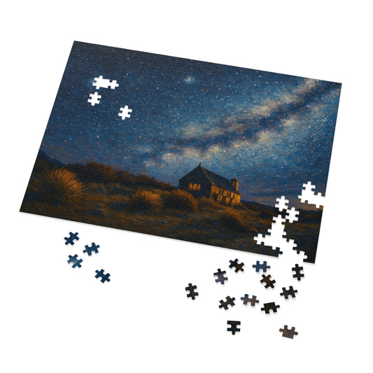 Celestial Silence: The Stars Over Lake Tekapo