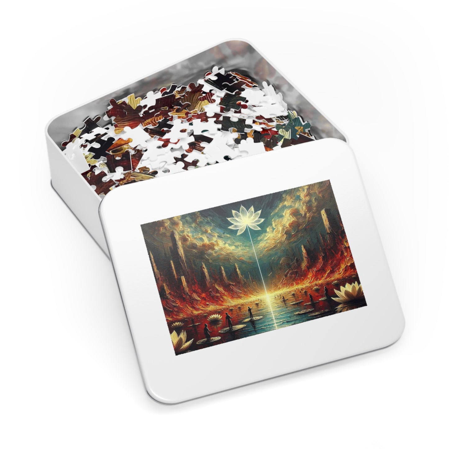 Lotus in the Inferno: A Puzzle Inspired by Rashomon