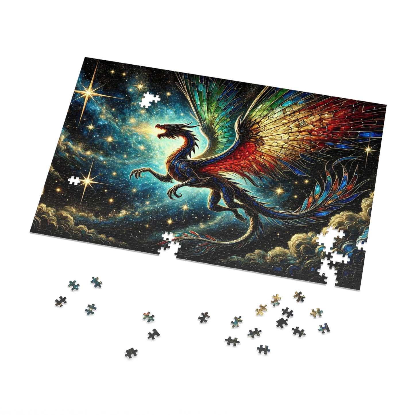 The Celestial Dragon: Wings of Glass and Light