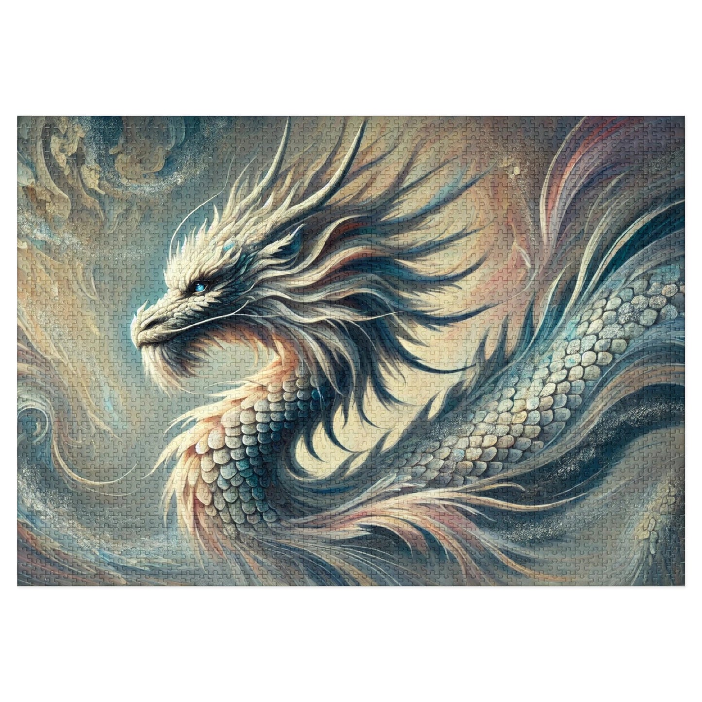 Whispering Scales: The Serene Power of the Celestial Dragon