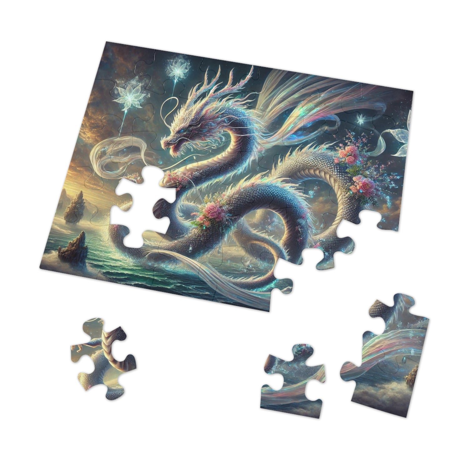 Ethereal Wyrm: Weaving Through the Nebulous Skies