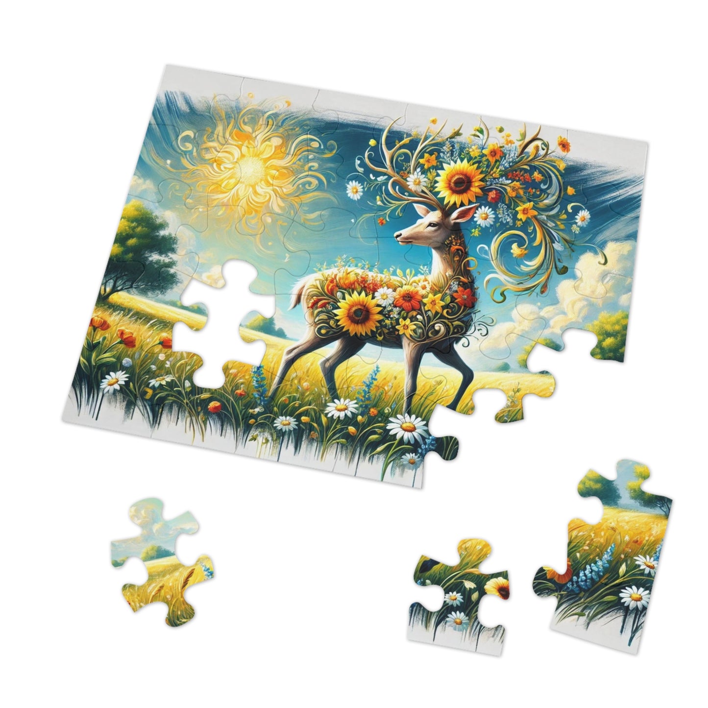 The Sunlit Stag: Blooming Under the Sun