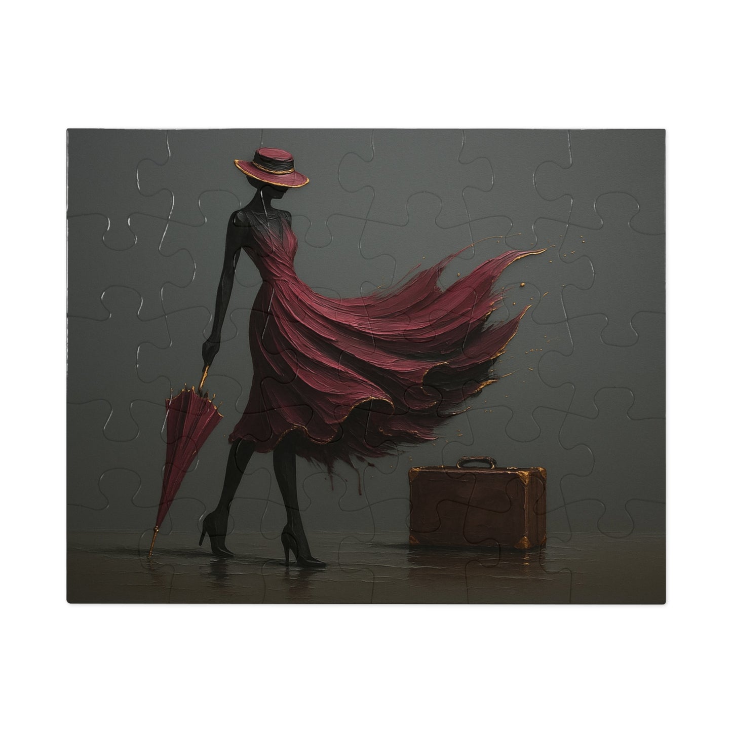 Plum Departure — Old Suitcase