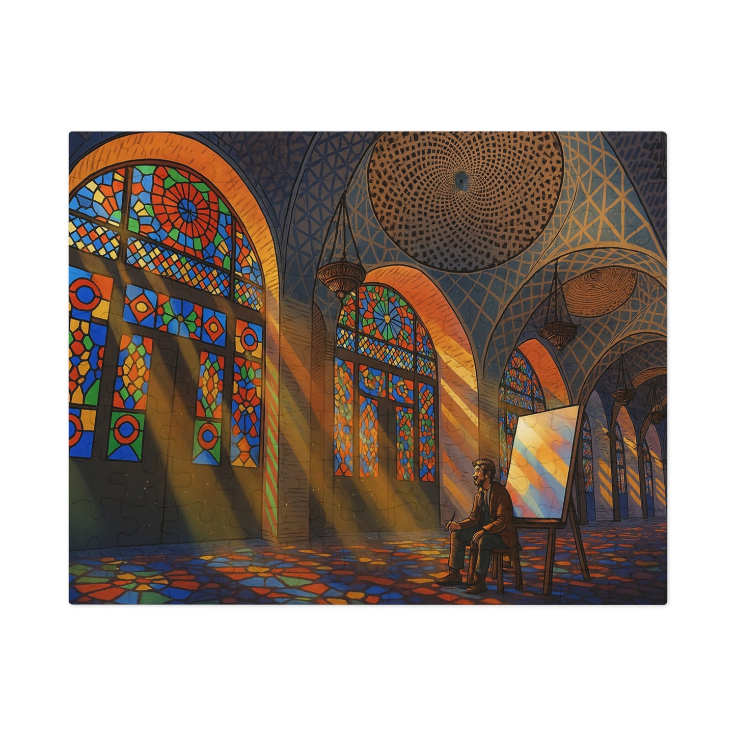 Cathedral of Light: A Symphony of Glass and Sunlight