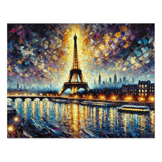 Paris Nocturne: A Symphony of Light and Steel