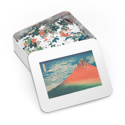 The Crimson Peak: Mount Fuji at Dawn