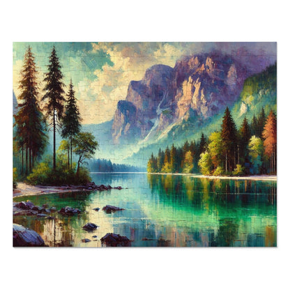 Hintersee Serenity: Reflections of Tranquility