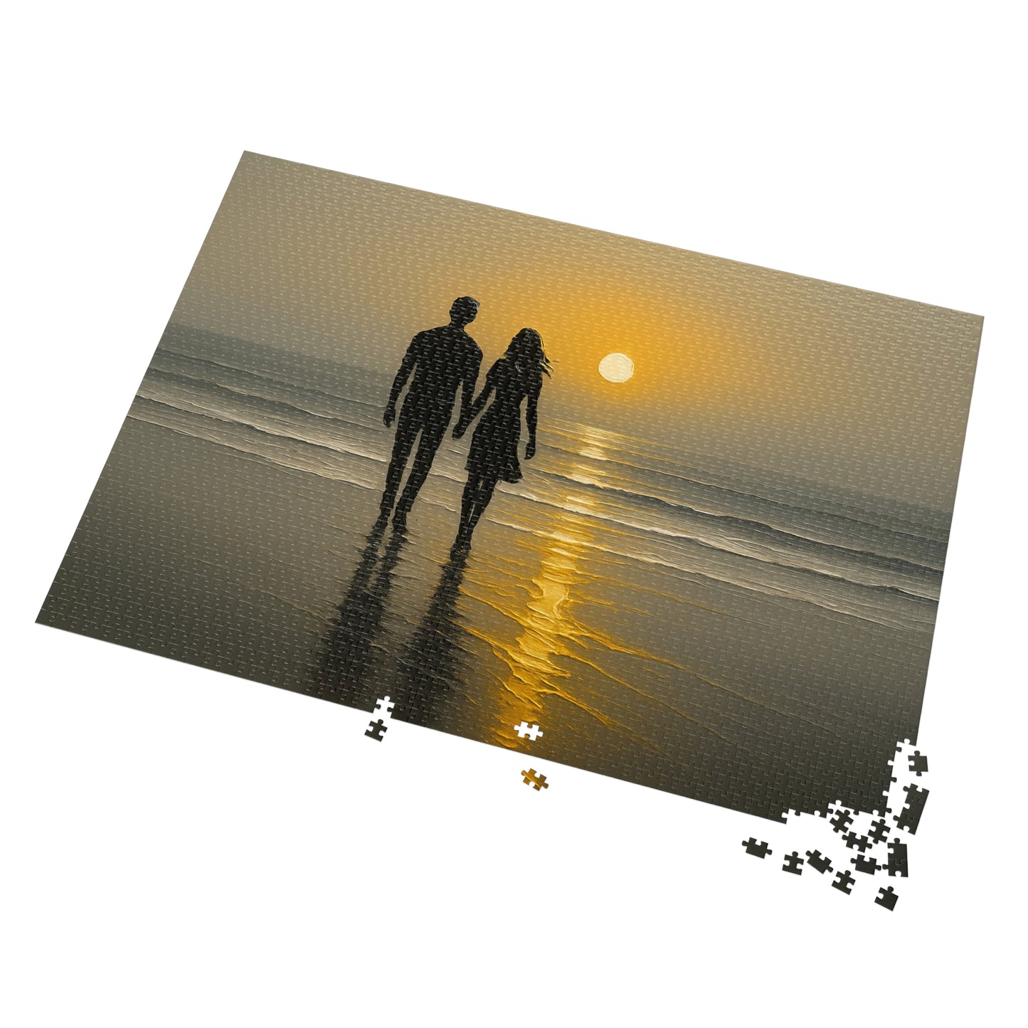 Sunset Walkers — Golden Path at Dusk