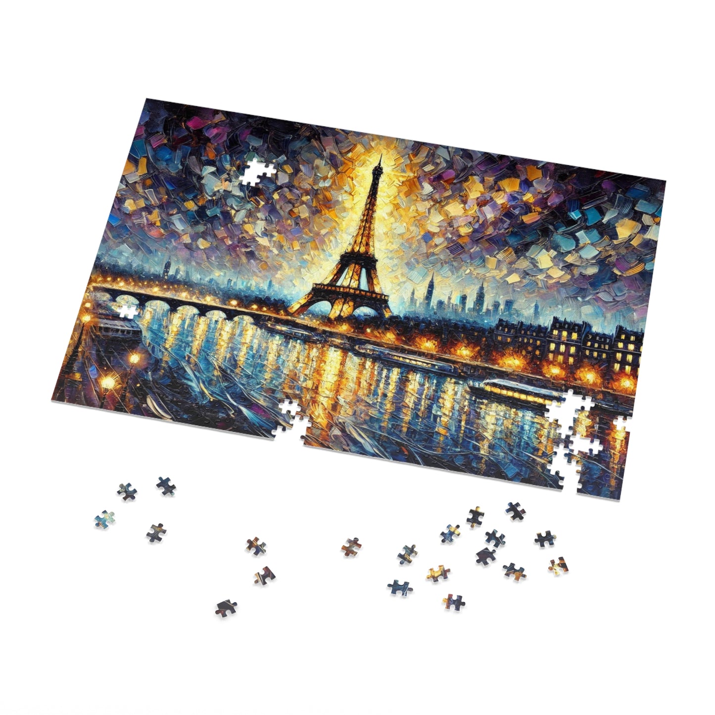 Paris Nocturne: A Symphony of Light and Steel