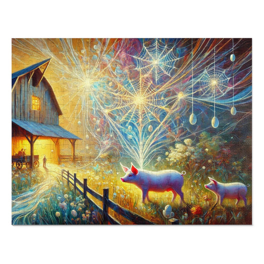 The Web of Light: A Tale Woven in Wonder