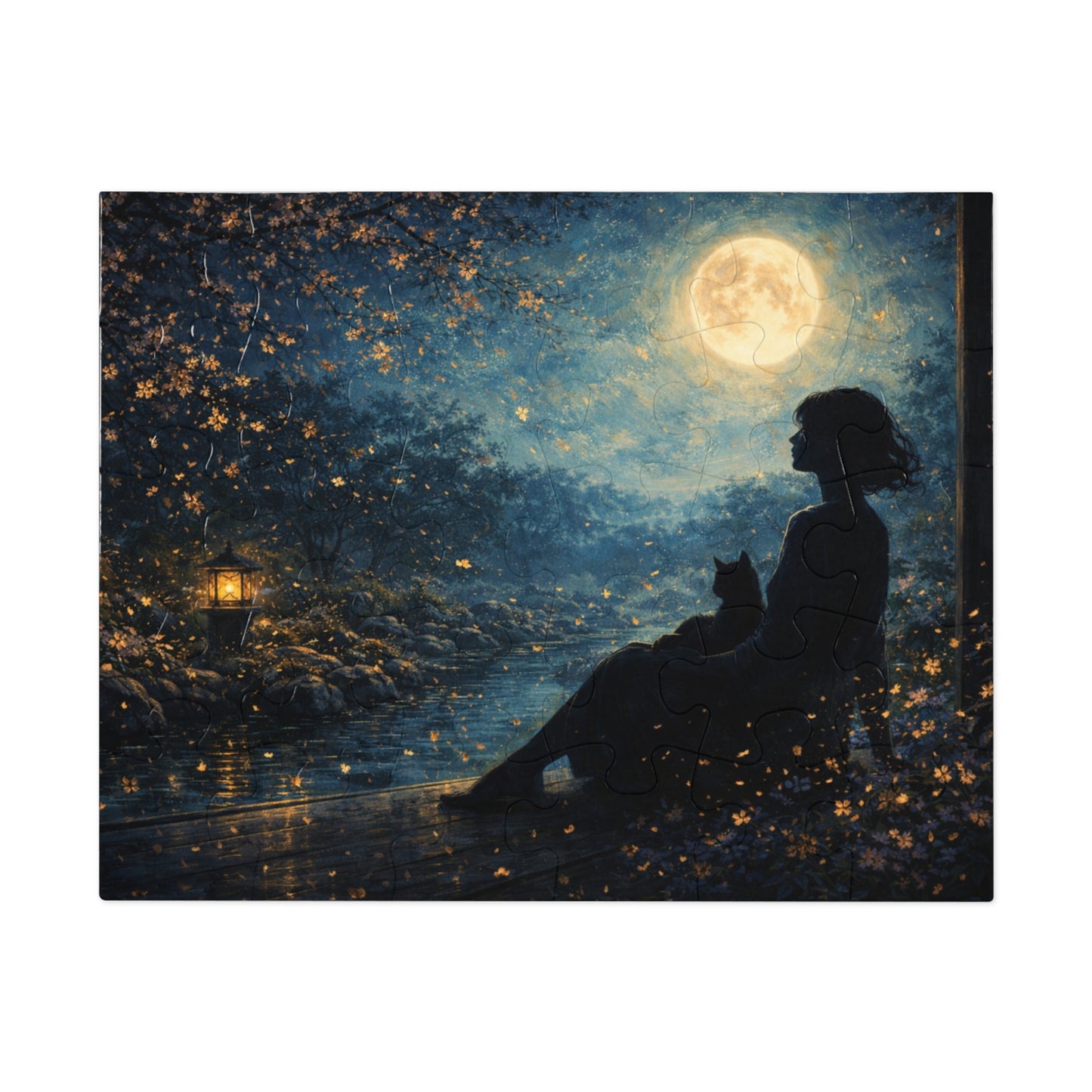 Moonlit Gekkou Kinsai-ga: Quiet Engawa
